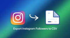 <strong>How to export Instagram followers and following lists to csv</strong>